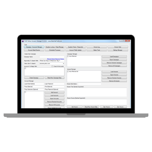Yahoo Answers Manager