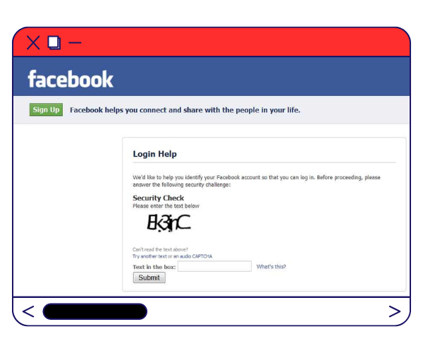 Facebook Captcha