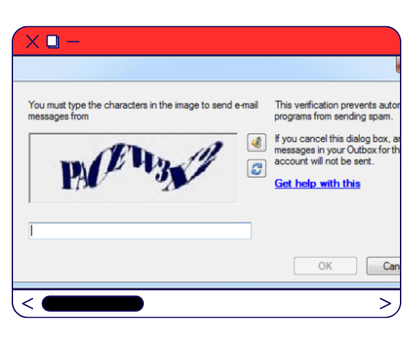 Hotmail Captcha