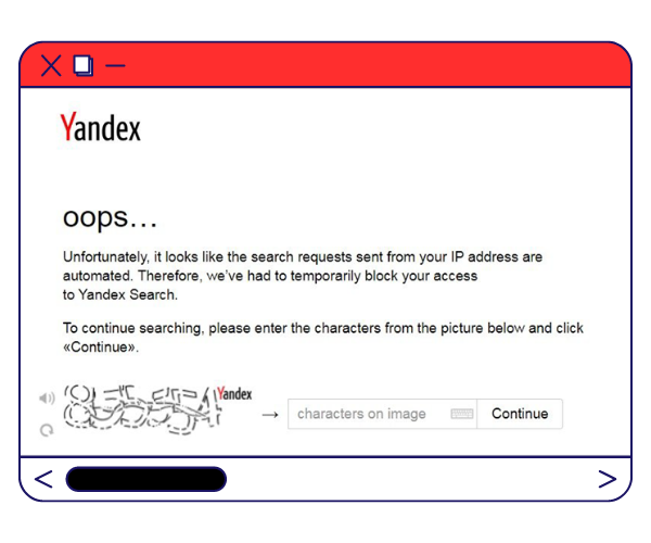 Yandex Captcha