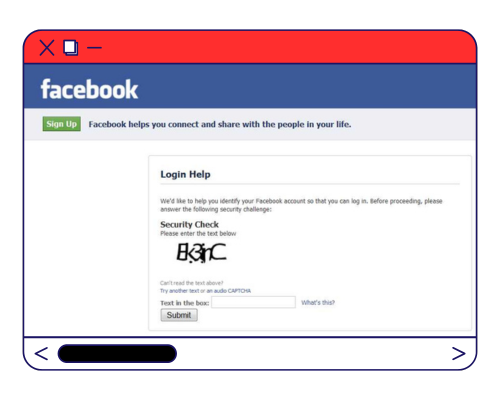 Facebook Captcha