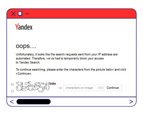 Yandex Captcha