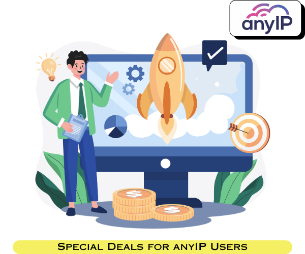 Special Offer anyIP Users